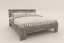 Łóżko z litego drewna TESA ma stabilną konstrukcję z wysokiej jakości metalowymi łączeniami, ktore wydłużają jego żywotność i zwiększają jego jakość.