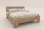 Łóżko z litego drewna - buk, z oryginalnym wezgłowiem Tesa, wersja BO 101, 180x200 cm 4