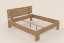 Łóżko z litego drewna - buk, z oryginalnym wezgłowiem Tesa, wersja BO 101, 180x200 cm 5
