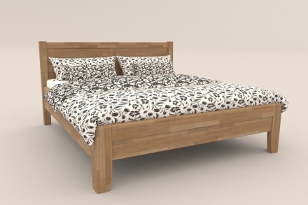 Solidne wykonane masywne łóżko Sion K3 stanie się godną ozdobą Twojej sypialni, wprowadzając do niej przytulność i komfort.