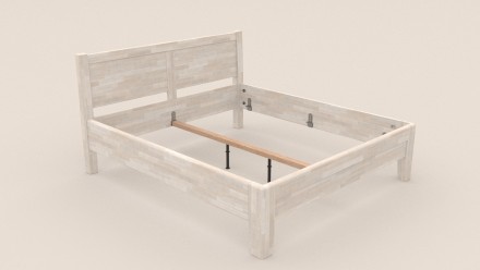 Solidne wykonane masywne łóżko Sion K3 stanie się godną ozdobą Twojej sypialni, wprowadzając do niej przytulność i komfort.