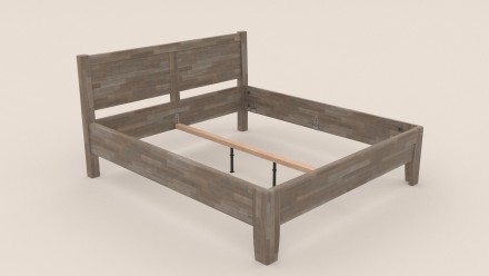 Solidne wykonane masywne łóżko Sion K3 stanie się godną ozdobą Twojej sypialni, wprowadzając do niej przytulność i komfort.