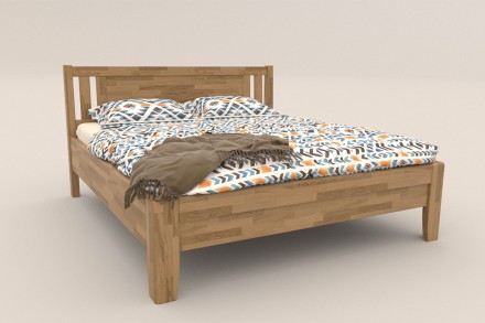 Solidne wykonane masywne łóżko Sion K2 stanie się godną ozdobą Twojej sypialni, wprowadzając do niej przytulność i komfort.