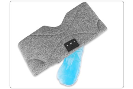Maska do spania Aerium Zensleep z Bluetooth dla spokojnego snu w domu i w podróży.