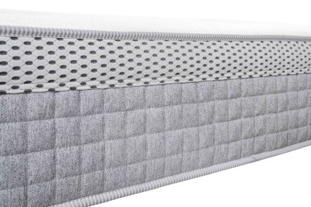 H3 – o średniej twardości | Materac sprężynowy | Wysokość 24 cm | Nośność 100 kg | Gwarancja 2 lata