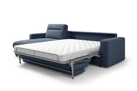 Sofa Lugano jest wielozadaniowa, w dzień będzie gustowny miejscem do relaksu, w nocy zagwarantuje komfortowy sen.