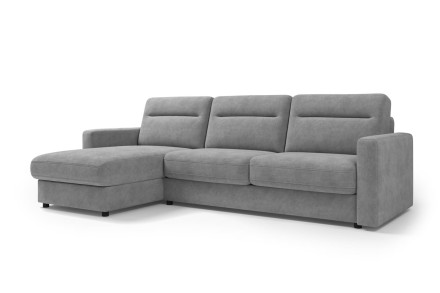 Sofa Lugano jest wielozadaniowa, w dzień będzie gustowny miejscem do relaksu, w nocy zagwarantuje komfortowy sen.