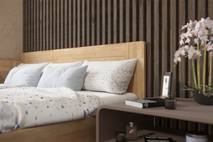 Jednoosobowe łóżko Amien cieszy się dużą popularnością; będzie doskonale pasować zarówno do pokoiku dziecięcego jak i do sypialni. Wspaniały zapach drewna wprowadzi do pomieszczenia cudowną atmosferę, idealną dla snu.