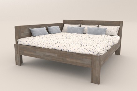 Jednoosobowe łóżko Amien cieszy się dużą popularnością; będzie doskonale pasować zarówno do pokoiku dziecięcego jak i do sypialni. Wspaniały zapach drewna wprowadzi do pomieszczenia cudowną atmosferę, idealną dla snu.