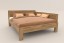 Jednoosobowe łóżko Amien cieszy się dużą popularnością; będzie doskonale pasować zarówno do pokoiku dziecięcego jak i do sypialni. Wspaniały zapach drewna wprowadzi do pomieszczenia cudowną atmosferę, idealną dla snu.