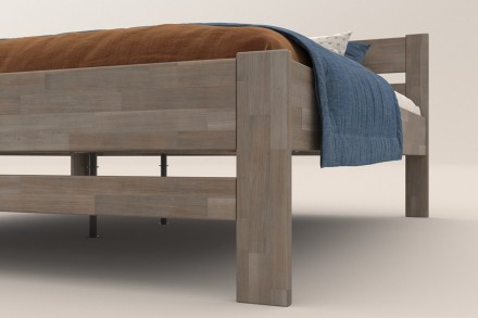 Wybierasz łóżko, które będzie Ci służyć przez kilka dekad? Osiągniesz ten cel, wybierając łóżko z litego drewna w modelu Wanda.