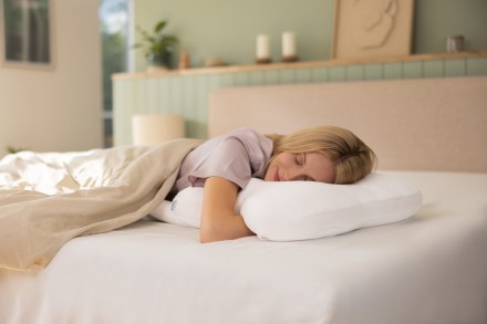 Opracowana specjalnie dla osób śpiących na brzuchu.