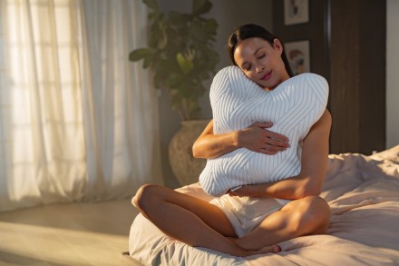 Opracowana specjalnie dla osób śpiących na brzuchu.