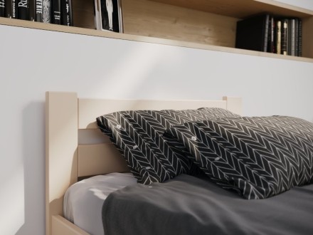 Łóżko z litego drewna bukowego lub dębowego