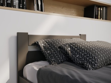 Łóżko z litego drewna bukowego lub dębowego