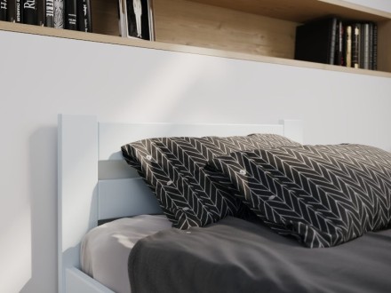 Łóżko z litego drewna bukowego lub dębowego