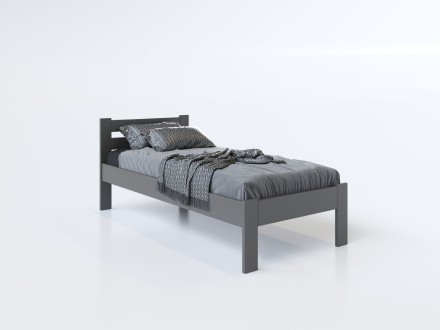 Łóżko z litego drewna bukowego lub dębowego