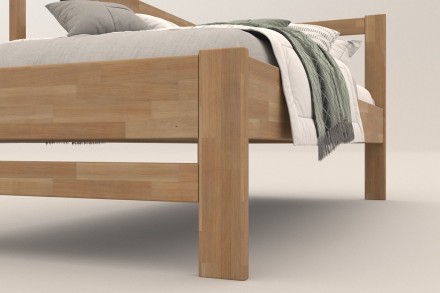 Uwielbiasz zapach drewna? Więc to łóżko z litego drewna, jest dla Ciebie idealne! Jest bowiem skonstruowane z drewna najwyższej jakości: buku albo dębu