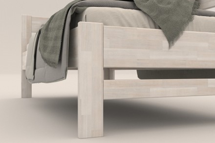 Wybierasz łóżko, które będzie Ci służyć przez kilka dekad? Osiągniesz ten cel, wybierając łóżko z litego drewna w modelu Wanda.