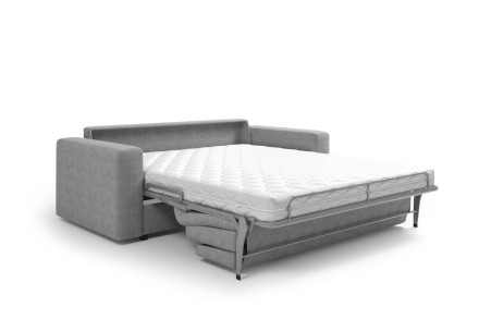 Sofa Lugano jest wielozadaniowa, w dzień będzie gustowny miejscem do relaksu, w nocy zagwarantuje komfortowy sen.