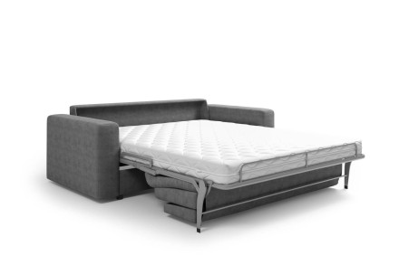Sofa Lugano jest wielozadaniowa, w dzień będzie gustowny miejscem do relaksu, w nocy zagwarantuje komfortowy sen.