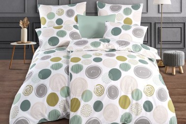 Pościel Punto jest przyjemna w dotyku, doskonale odprowadza wilgoć i prawie się nie gniecie.