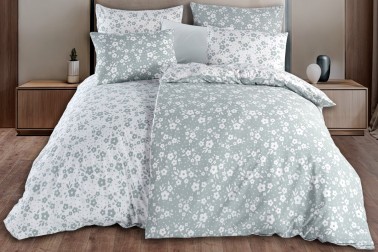 Pościel Minty jest przyjemna w dotyku, doskonale odprowadza wilgoć i prawie się nie gniecie.