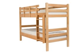 Drewniane łóżko dwupoziomowe Caserta.