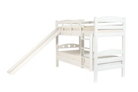 Wysokiej jakości drewniane łóżko piętrowe Girona wykonane jest z drewna bukowego.