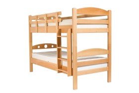 Drewniane łóżko dwupoziomowe Grosseto.