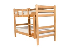 Drewniane łóżko dwupoziomowe Zamora.