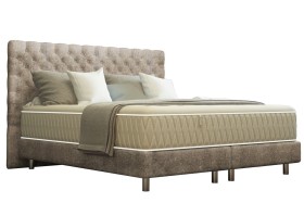 Eleganckie łóżko tapicerowane Austin Boxspring Elite