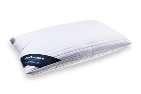 Klasyczna poduszka z efektem pamięci odpowiednia dla każdej pozycji snu Snow Memory, 72x42 cm
