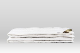 Kołdra pozwalająca na utrzymanie najwyższego poziomu higieny łóżka Pure Wellness letnia, 135x200 cm