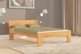 Łóżko Louis jest wykonane z bardzo twardego drewna. Solidna konstrukcja zagwarantuje, że nic nigdzie nie będzie skrzypieć ani pękać.