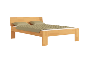 Łóżko Louis jest wykonane z bardzo twardego drewna. Solidna konstrukcja zagwarantuje, że nic nigdzie nie będzie skrzypieć ani pękać.