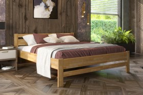 Łóżko Emily cieszy się dużą popularnością; będzie doskonale pasować zarówno do pokoiku dziecięcego jak i do sypialni. Wspaniały zapach drewna wprowadzi do pomieszczenia cudowną atmosferę, idealną dla snu.