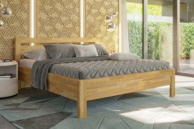 Marta to łóżko z litego drewna dla wysokiej jakości snu przez długie lata.