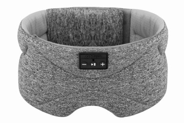 Maska do spania Aerium Zensleep z Bluetooth dla spokojnego snu w domu i w podróży.