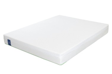 Ergonomicznie ukształtowany pianowy materac Lilac z technologią chłodzącego żelu.