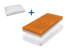 Dwa poziomy twardości - H3 i H4 | Materac piankowy | Wysokość 24 cm | Nośność 130 kg | Gwarancja 5 lat