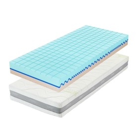 Dwa poziomy twardości - H3 i H4 | Materac piankowy | Wysokość 24 cm | Nośność 150 kg | Gwarancja 6 lat