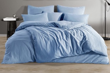 Muślinowa pościel ze 100% bawełny dla maksymalnego komfortu i spokojnego snu