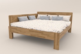 Jednoosobowe łóżko Amy cieszy się dużą popularnością; będzie doskonale pasować zarówno do pokoiku dziecięcego jak i do sypialni. Wspaniały zapach drewna wprowadzi do pomieszczenia cudowną atmosferę, idealną dla snu.