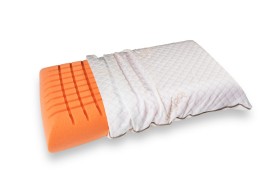 Innowacyjna poduszka oparta na idealnym połączeniu natury i technologii. Rdzeń poduszki wykonany jest z pianki memory z dużą zawartością soi, dzięki czemu poduszka jest przyjemna w dotyku i elastyczna.