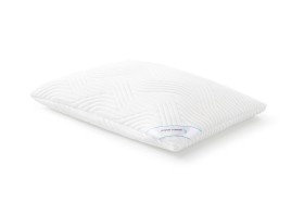 Poduszka TEMPUR® Comfort Soft została wykonana z zupełnie nowych materiałów TEMPUR®, które zapewniają o 20% większą redukcję nacisku niż kiedykolwiek wcześniej. W przypadku tej poduszki materiał został opracowany tak, aby połączyć niesamowitą miękkość i wygodę z niezbędnym i doskonałym podparciem kręgosłupa podczas snu.